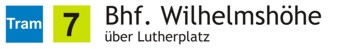 7 Bhf Wilhelmsh�he  Lutherplatz
