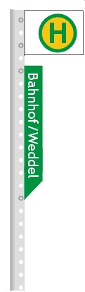 Bahnhof Weddel Haltestelle