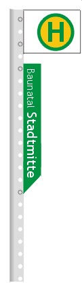 Baunatal Stadtmitte Haltestelle
