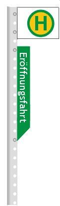 Eröffnungsfahrt Haltestelle Eröffnungsfahrt Haltestelle