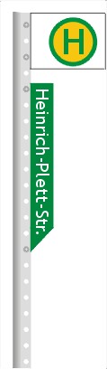 Heinrich-Plett-Stra�e Haltestelle
