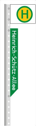 Heinrich-Sch�tz-Allee Haltestelle