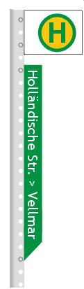 Holl�ndische Str Vellmar Bau Haltestelle