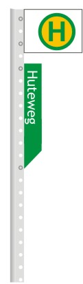 Huteweg Haltestelle