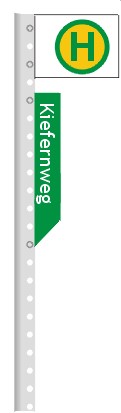 Kiefernweg Haltestelle