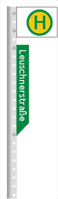 Leuschner Stra�e Haltestelle