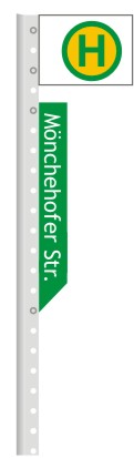 M�nchehofer Stra�e Haltestelle