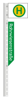 Rohrwiesenstra�e Haltestelle