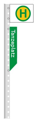 Tanzeplatz Haltestelle