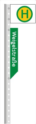 Weigelstra�e  Haltestelle